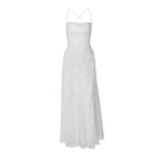 Elegant Evening Dress with Floral Print