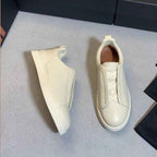 Hverdagsvenlige lædersneakers