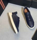 Hverdagsvenlige lædersneakers