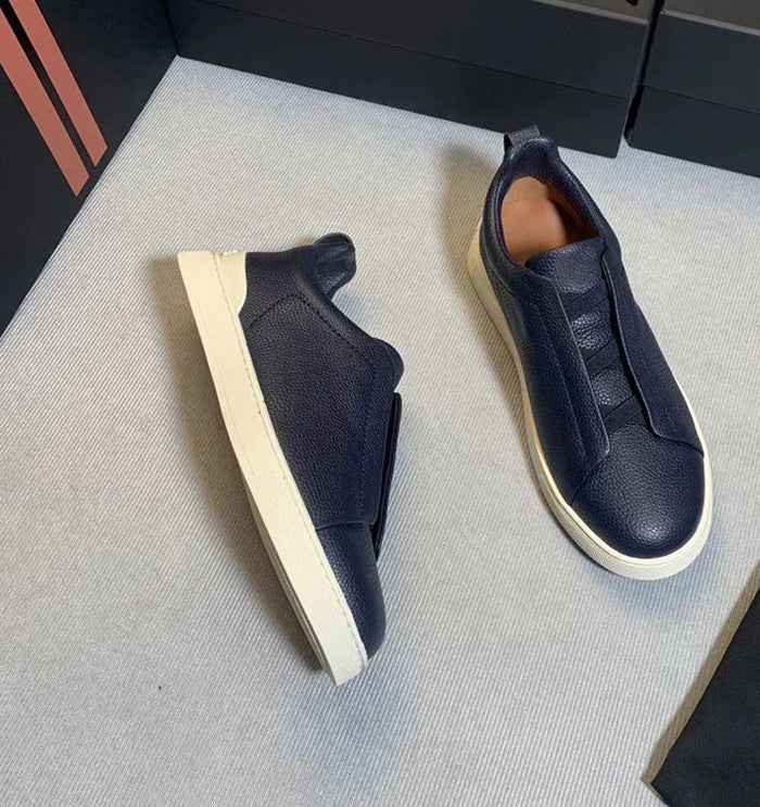Hverdagsvenlige lædersneakers