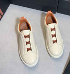 Hverdagsvenlige lædersneakers