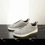 Hverdagsvenlige lædersneakers