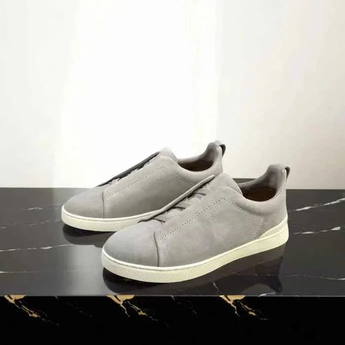 Hverdagsvenlige lædersneakers