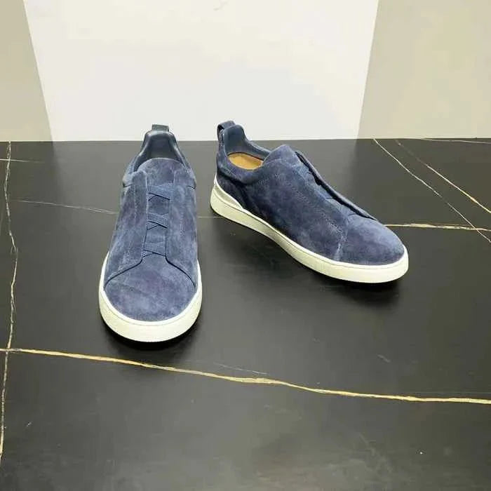 Hverdagsvenlige lædersneakers