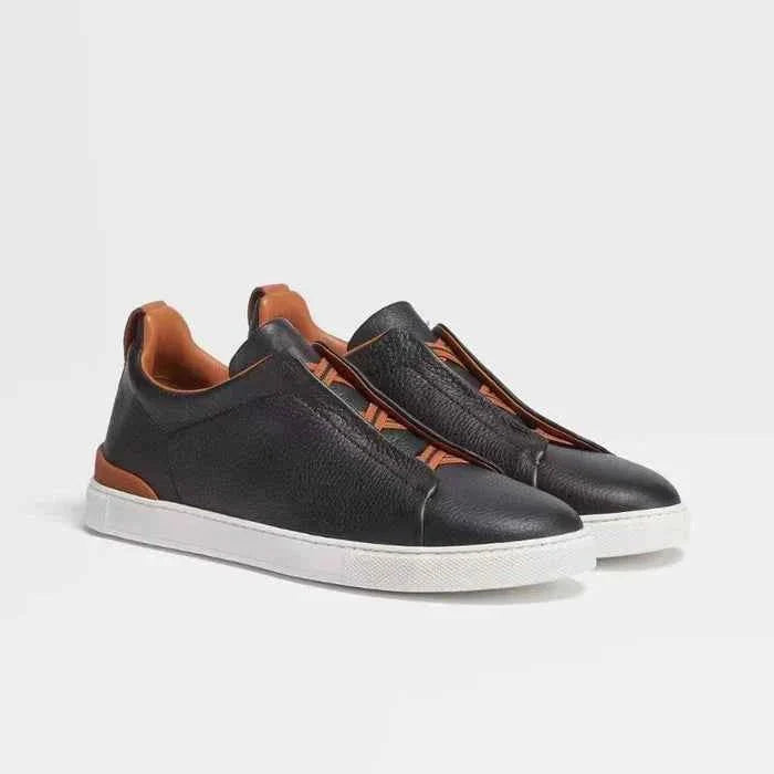 Hverdagsvenlige lædersneakers