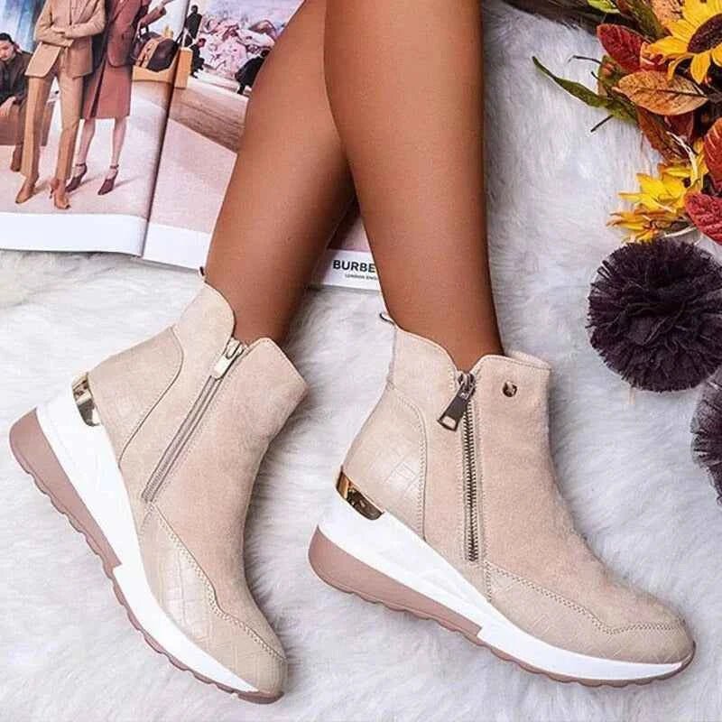 Comfortable ankle boots