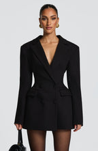 Blazer Minikjole Taljeret Damer