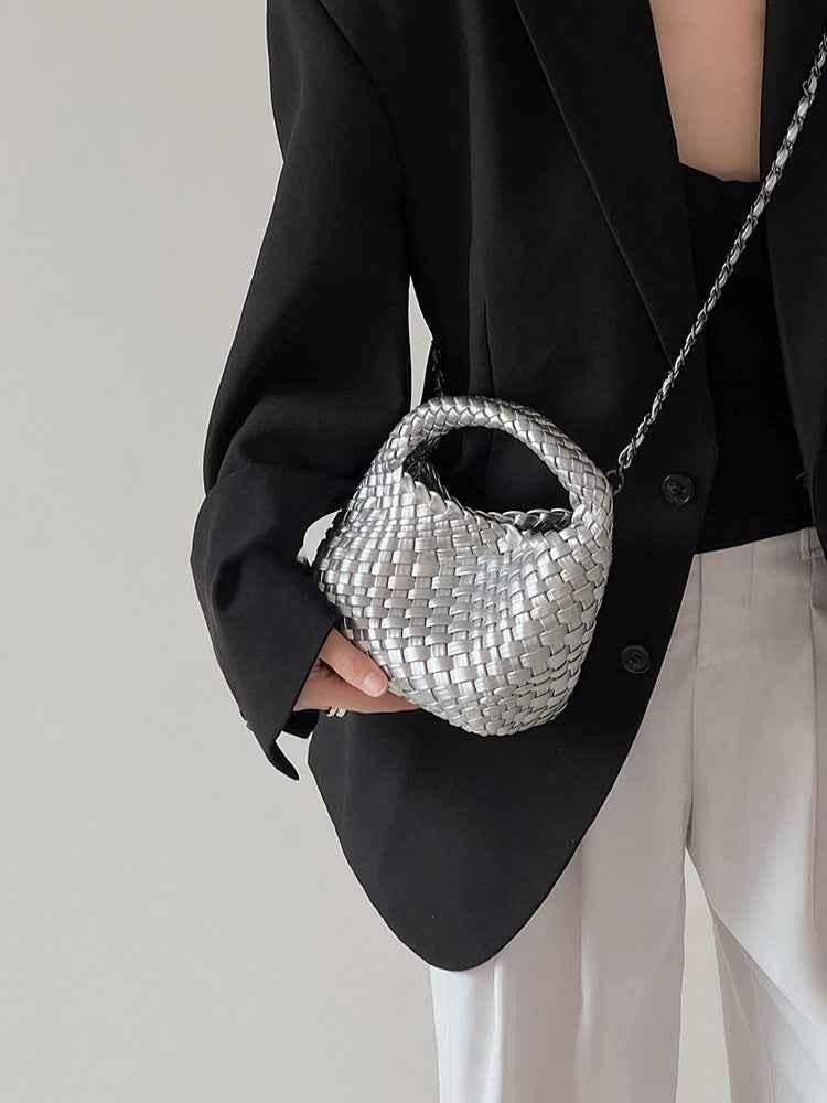 céleste – mini handbag with braided look & soft touch