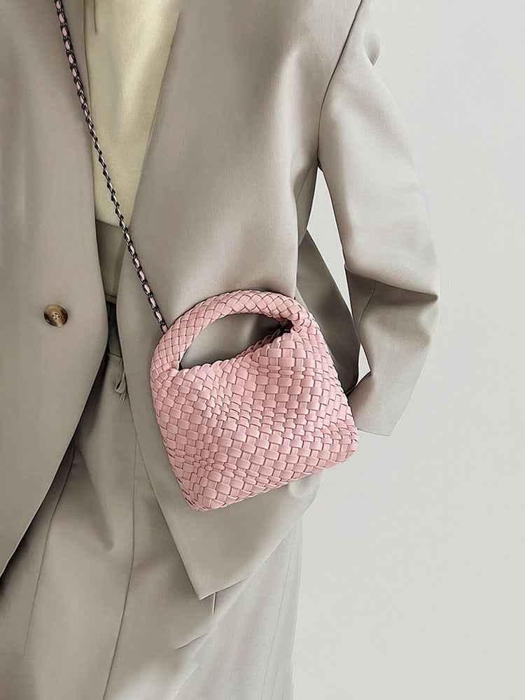 céleste – mini handbag with braided look & soft touch