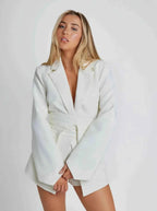 Chiara – Fitted Women's Blazer with Tie Belt & Wide Lapels