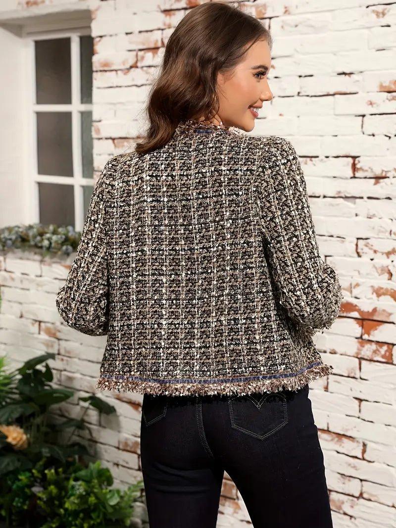 Clara – Bouclé Jacket in Parisian Chic Style