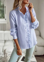 Damebluse med Flæsekrave