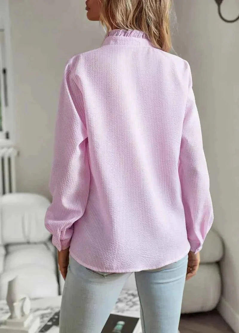 Damebluse med Flæsekrave