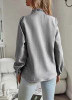 Damebluse med Flæsekrave