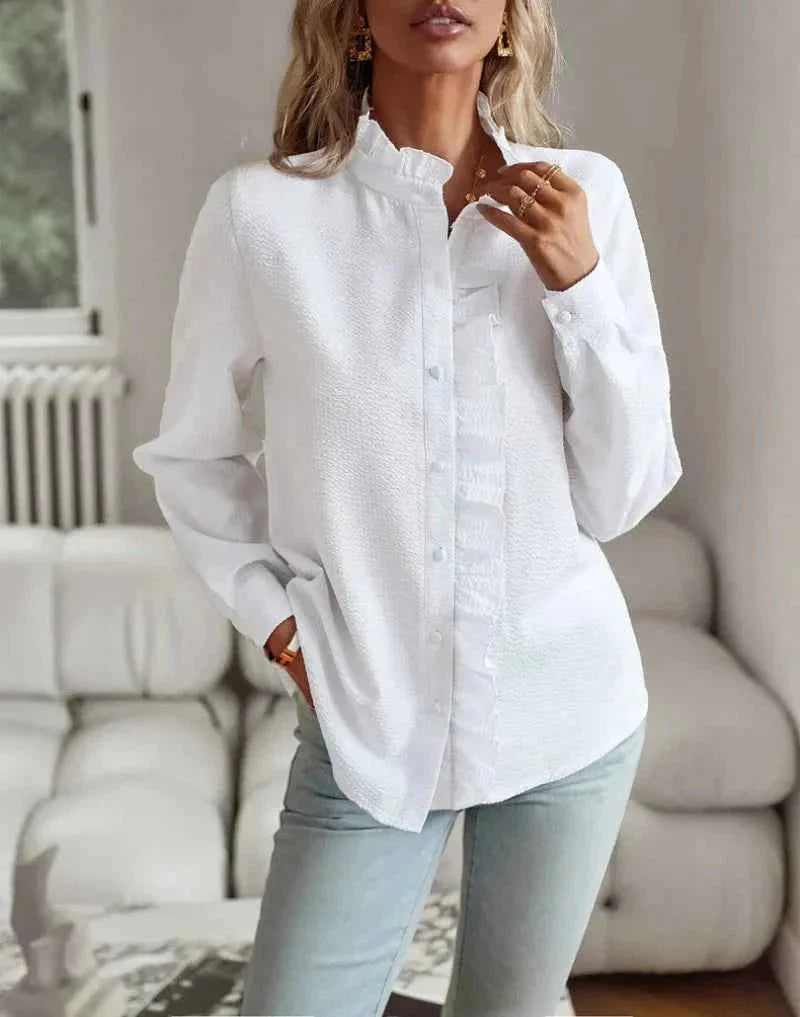 Damebluse med Flæsekrave