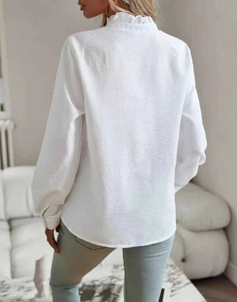 Damebluse med Flæsekrave
