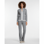 Women's Tracksuit Set with Zip-Up Jacket