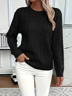 Dame Pullover Efterår Strik