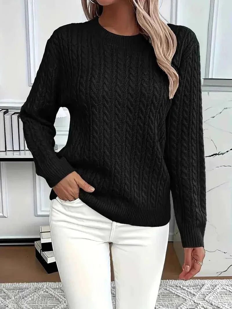 Dame Pullover Efterår Strik