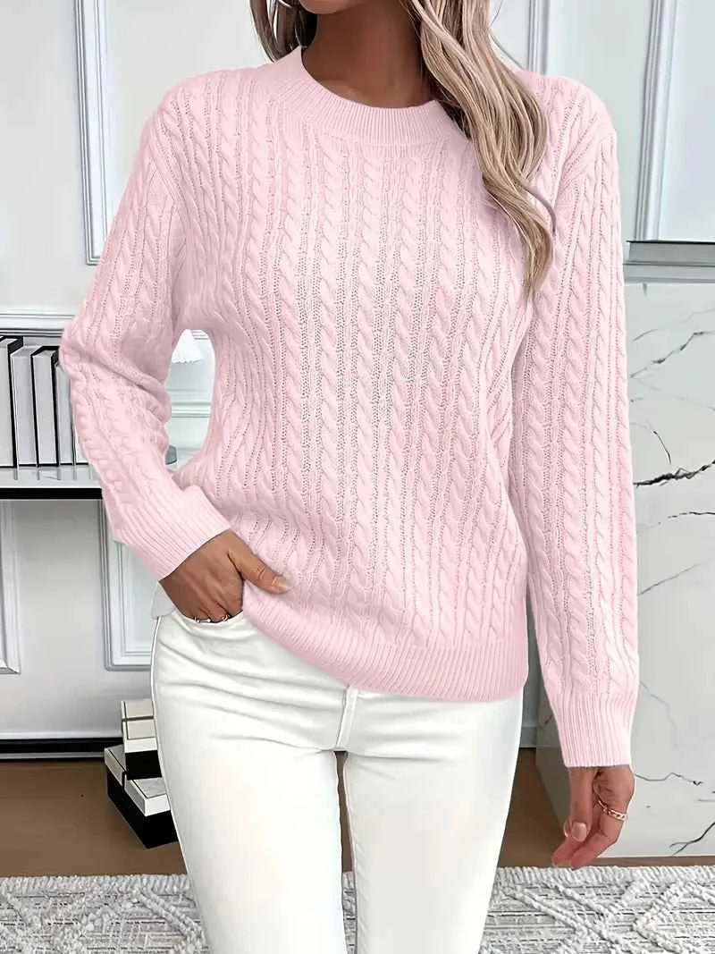 Dame Pullover Efterår Strik