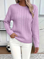 Dame Pullover Efterår Strik