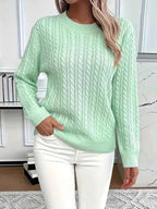 Dame Pullover Efterår Strik