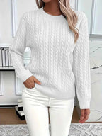 Dame Pullover Efterår Strik