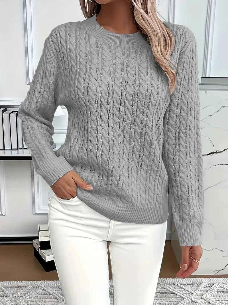 Dame Pullover Efterår Strik