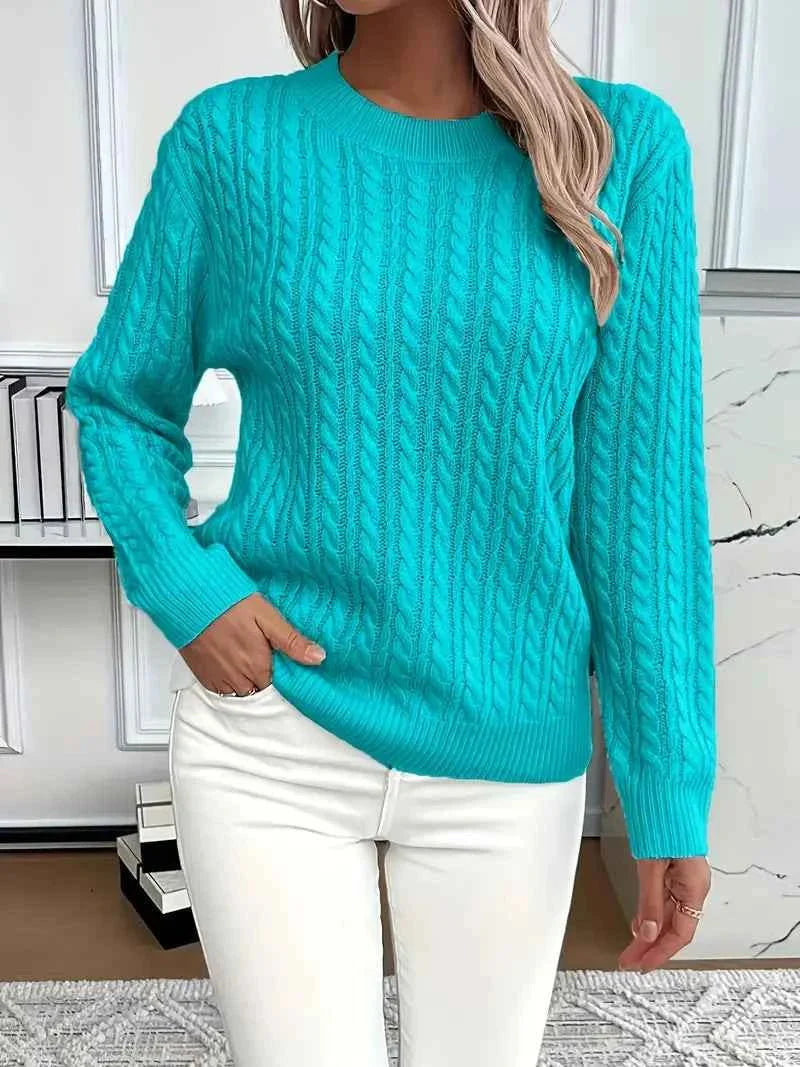 Dame Pullover Efterår Strik