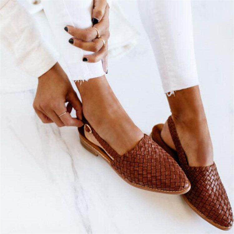 Women's Flat Slingback Shoes