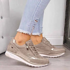Dame Sneakers med Lynlås