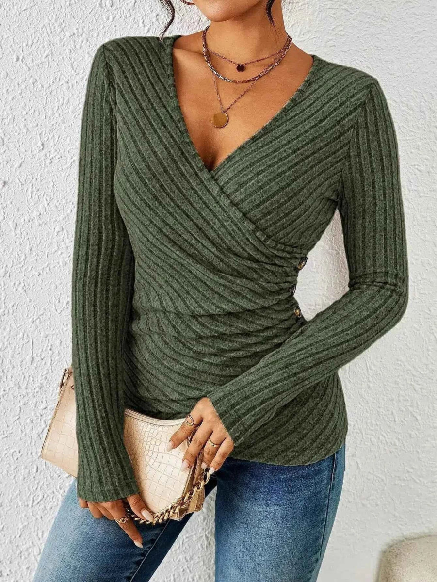 Dame Top Langærmet Elegant