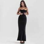 Elegant Corset Maxi Dress