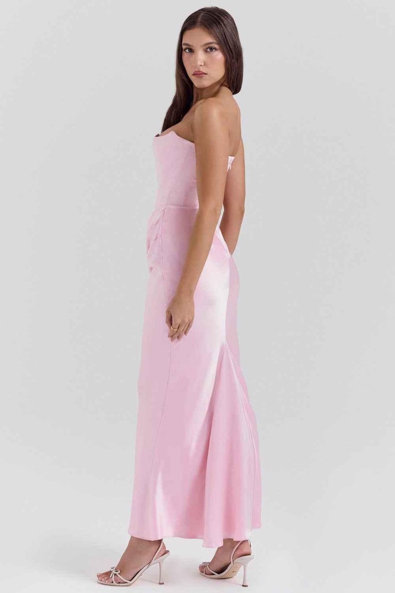 Elegant Corset Maxi Dress