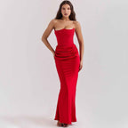 Elegant Corset Maxi Dress