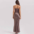 Elegant Corset Maxi Dress