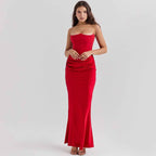 Elegant Corset Maxi Dress