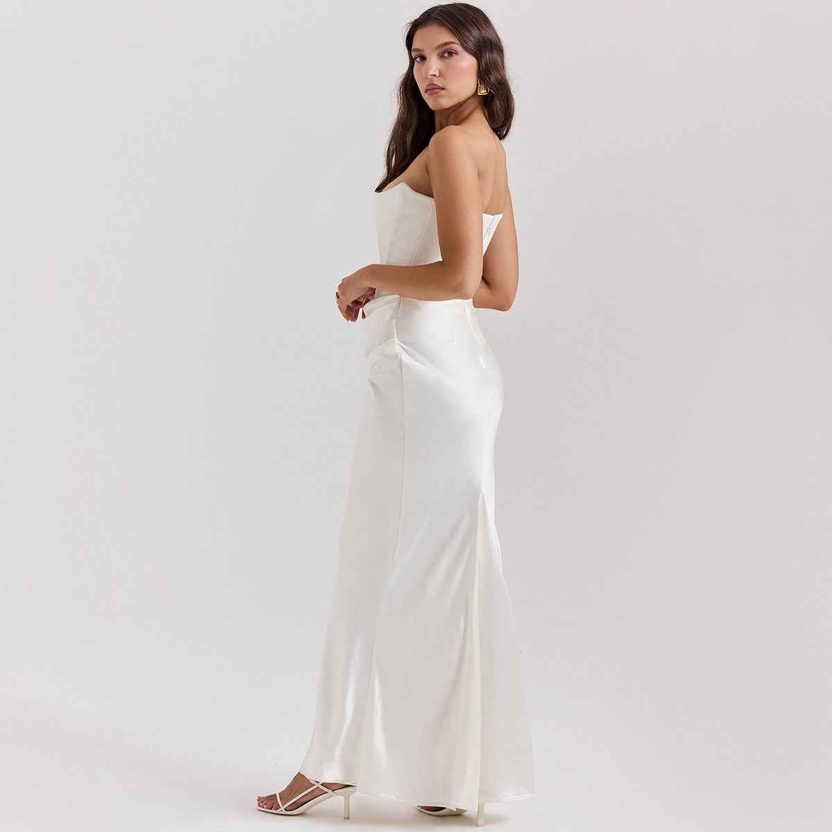 Elegant Corset Maxi Dress