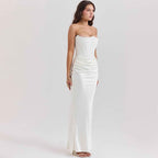 Elegant Corset Maxi Dress