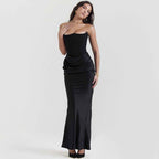 Elegant Corset Maxi Dress