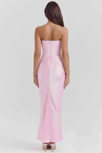 Elegant Corset Maxi Dress