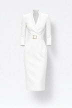 Elegant Midi Sheath Dress for Women