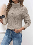 Fine knit sweater for women