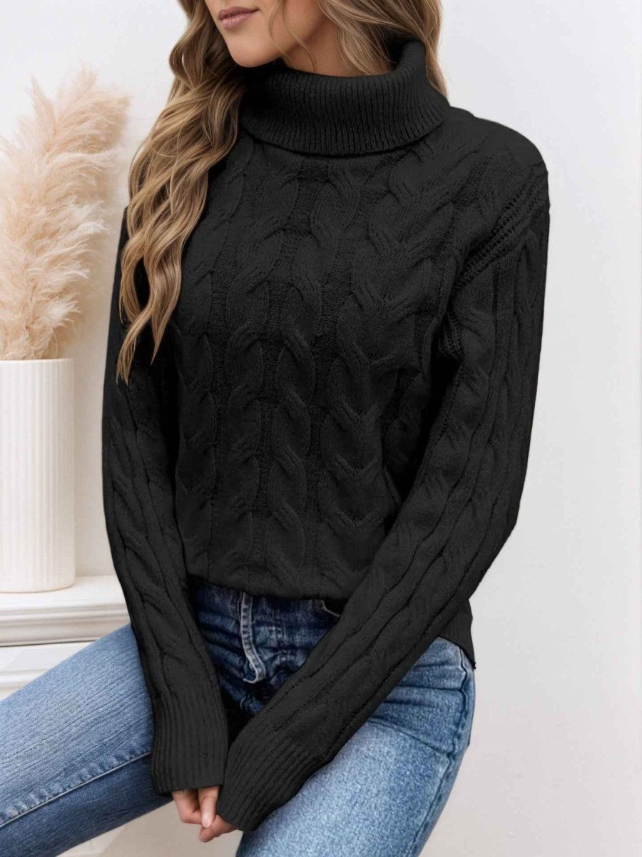 Fine knit sweater for women