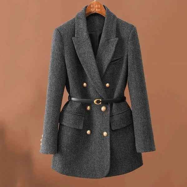 Women's Herringbone Blazer