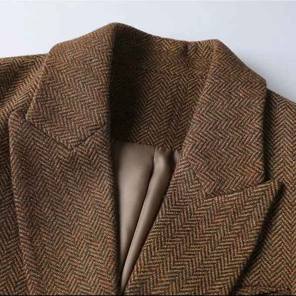 Women's Herringbone Blazer
