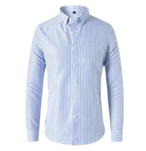 Stribet Slim Fit Skjorte