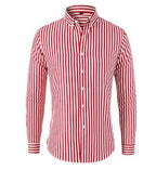 Stribet Slim Fit Skjorte