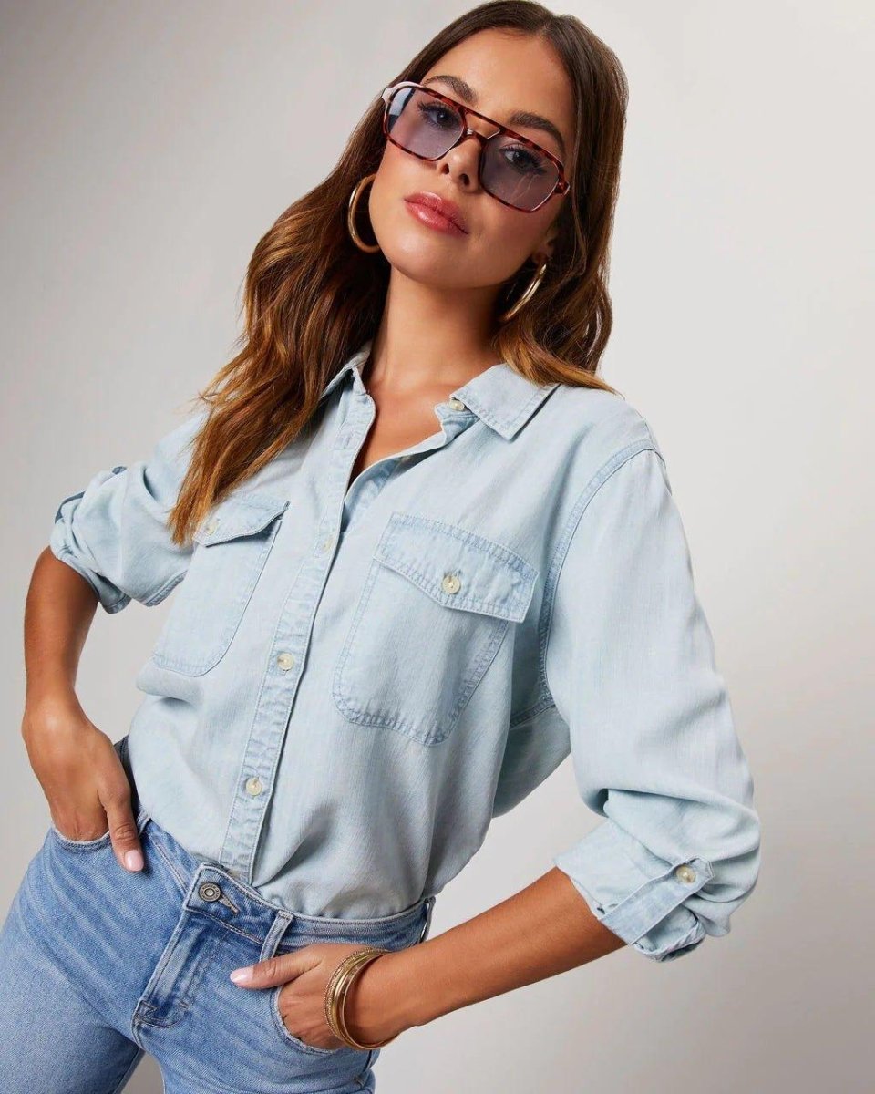 Classic Denim Shirt for Women