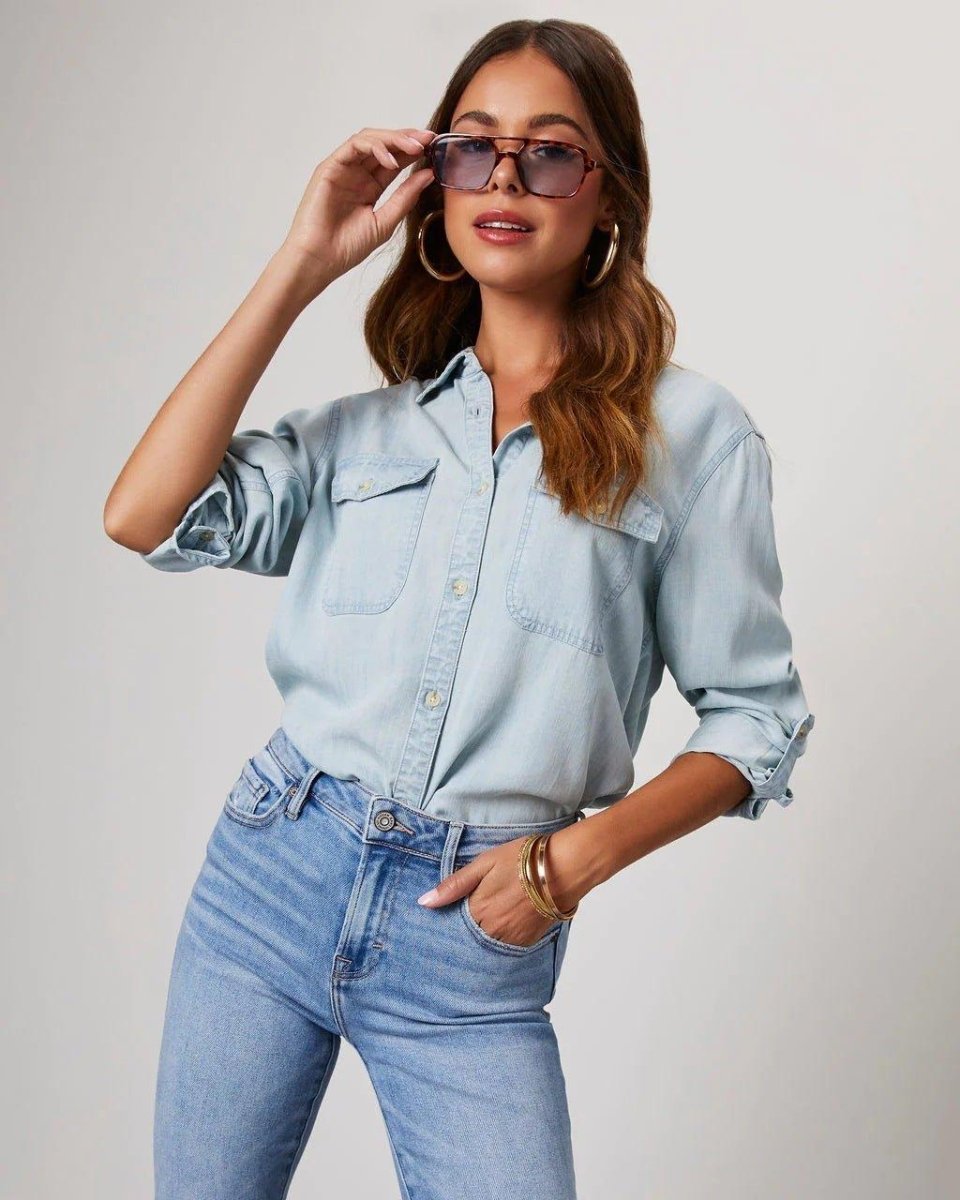 Classic Denim Shirt for Women